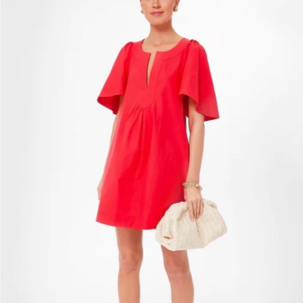 Red Finley Dress by Pomander Place